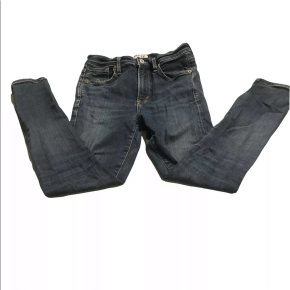 Agolde Sophie High Rise Skinny Crop Jeans Med Wash - Picture 2 of 14